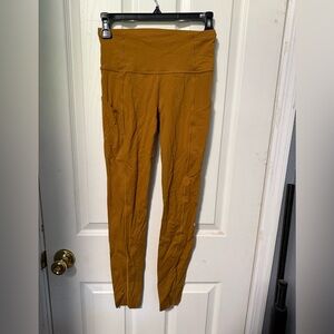 Lululemon Spiced Bronze High-Rise Leggings